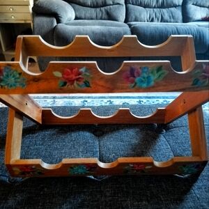 Pioneer woman wine rack